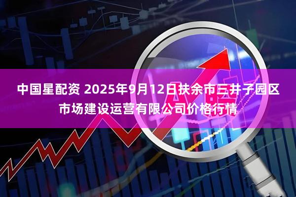 中国星配资 2025年9月12日扶余市三井子园区市场建设运营有限公司价格行情